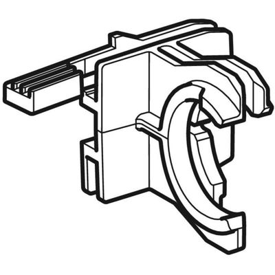 Geberit Befestigungsclip, für Füllventil / Schwimmerventil Typ 380 u.Sigma Unterputz-Spülkasten 8 cm, ab Baujahr 2016 Bild 2