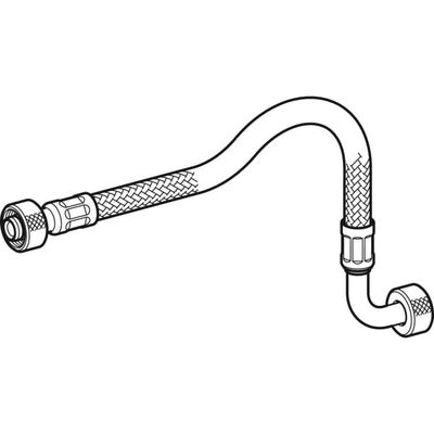 Geberit Panzerschlauch für Sigma Unterputz-Spülkasten 80 mm, 3/8" Bild 2