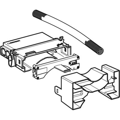 Geberit Set Power & Connect Box inklusive Zwischenboden, mit AnschlussKemme Bild 3