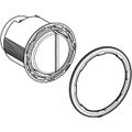 Geberit Typ 01 Drücker für Fernbet. pneum. 2-M-Sp, Round, Etc, Farbe silberfarben Bild 2