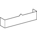 Geberit Abdeckung unten, zu Monolith Sanitärmodul, für Wand-WC:, Farbe grau Bild 2