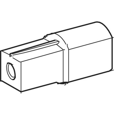 Geberit Welle, für WC-Deckel, für AquaClean Mera, Farbe grau Bild 2