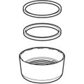 Geberit AP112 Überwurfmutter, für Aufputz-Spülkasten AP 112, AP116 und AP 117, Farbe weiß Bild 2