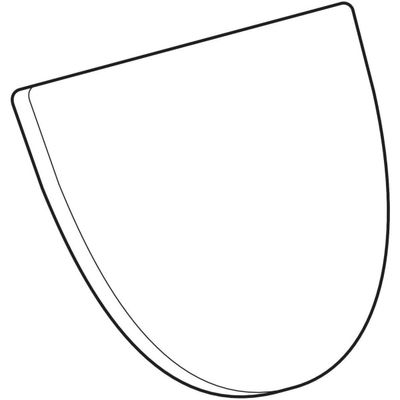 Geberit Flow Urinal-Deckel, Farbe weiß Bild 2