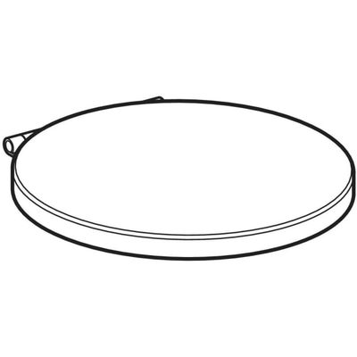 Geberit Preciosa WC-Sitz, weiss Scharniere Edelstahl, Farbe weiß Bild 6