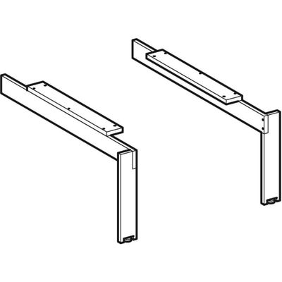 Geberit Citterio Set Füsse champagner Bild 5