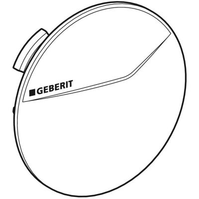 Geberit Set Abdeckrosette, zu UP-Kugelhahn, mit Befestigung, DN 15 / 20, Farbe silberfarben Bild 4