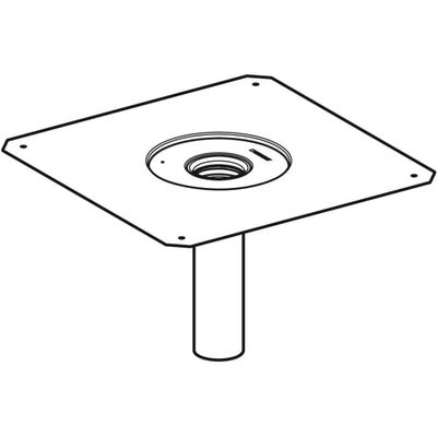 Geberit Dampfsperrenanschluss CrNi-Stahl 1.4301, DN 56, Farbe schwarz Bild 4