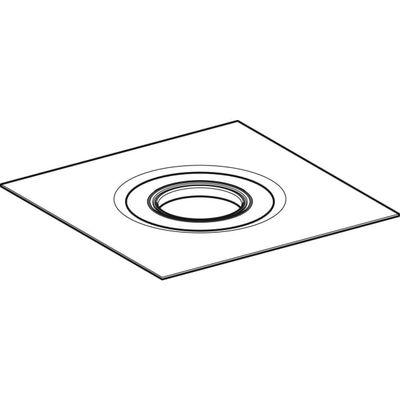 Geberit Folienkörper, für Bitumen Sopralen EP5, Farbe schwarz Bild 3