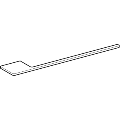 Geberit Handtuchhalter, für Badezimmermöbel Länge: 40 cm, Farbe lava Bild 5