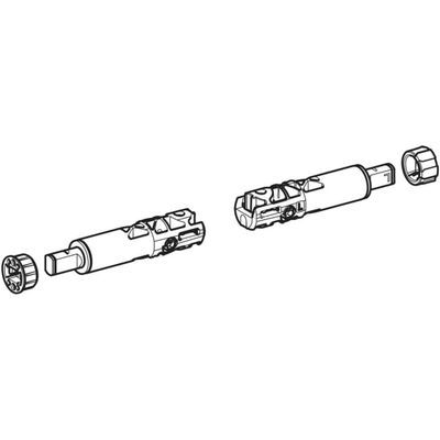 Geberit Set EasyMount-Scharniere, für WC-Sitz Absenkautomatik, QuickRelease mechanisch Bild 2