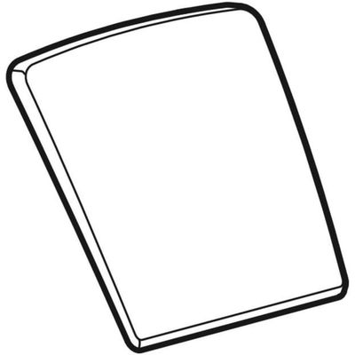 Geberit Pareo Urinaldeckel, Farbe weiß Bild 5