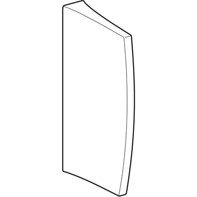 Geberit Urinaltrennwand mit Befest, 100 x 700 x 400 mm, weiss, 700 x 100 x 400 mm, Farbe weiß Bild 6