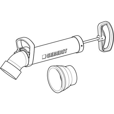 Geberit Druck- und Saugpumpe, für Geruchsverschlussreinigung Bild 2