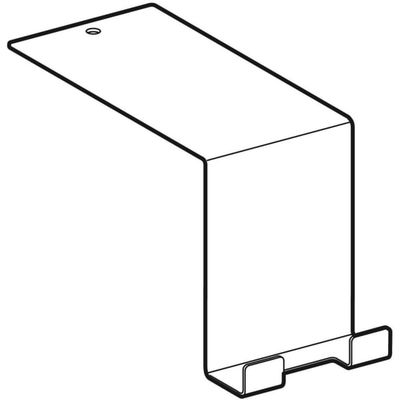 Geberit Handtuchhaken, Farbe lava Bild 5