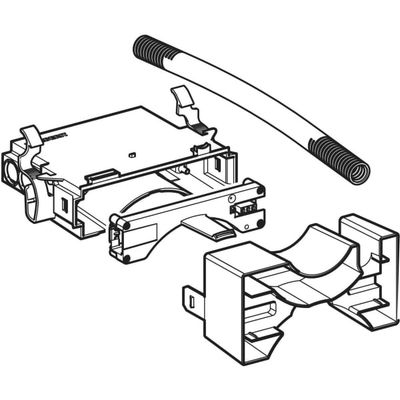 Geberit Set Power & Connect Box, mit Zwischenboden, mit AnschlussKemme Bild 3