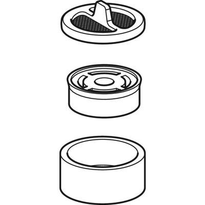 Geberit Set Durchflussbegrenzer, zu Hygienespülung Bild 2