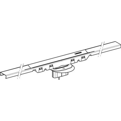Geberit CleanLine50 Duschrinne 30-110 cm schwarzchrom / gebürstet, Baujahr 2025, 10 mm, Farbe schwarzchrom Bild 10
