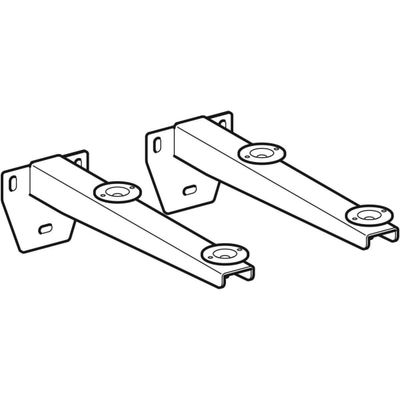 Geberit Set Montagewinkel, Länge 45 cm Bild 2