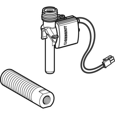 Geberit Renovierungsset für Urinalsteuerung elektron. Abdeckplatte 13 x 13 cm, Zulauf geschraubt Bild 3