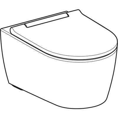 Geberit ONE Set Wand-WC, mit WC-Sitz weiss, KeraTect, Farbe weiß Bild 5