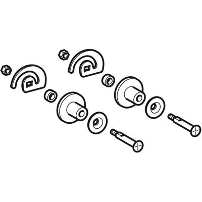 Geberit Kerafix Schnecke (2 Stück), für Befestigungsmaterial Bild 2
