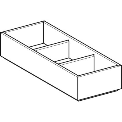 Geberit Oberer Schubladeneinsatz L32,9xB12,7xH7,6 Bild 5