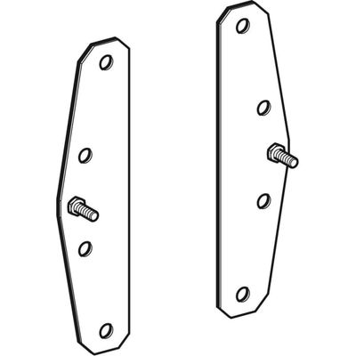 Geberit Befestigungsrahmen, für Selva, 264 mm Bild 2