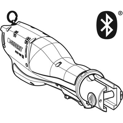 Geberit Pressgeraet ACO 103plus, 12 V Bluetooth, Kompatibilitaet 1 Bild 2