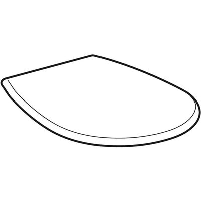 Geberit Renova WC-Sitz, Befestigung von unten universal, Farbe weiß Bild 4