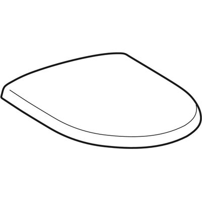 Geberit Renova WC-Sitz, Befestigung von unten, Farbe weiß Bild 4