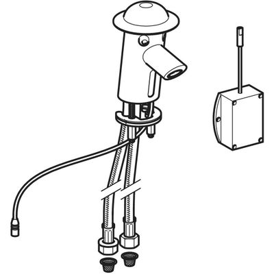 Geberit Bambini Waschtischarmatur Batteriebetrieb Bild 3