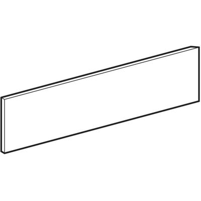Geberit Dekorblende Seite, tieferes Becken, Varicor, matt /, Farbe weiß Bild 4