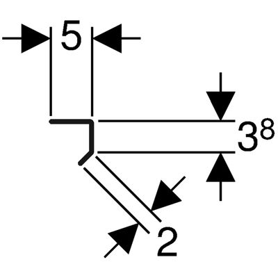 Geberit Blech 110 cm für Beplankungsauflage komplett Bild 3