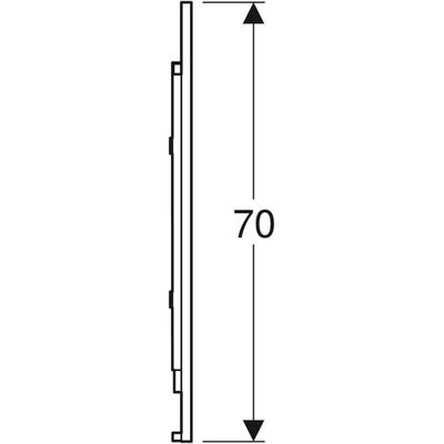 Geberit Option Plus Lichtspiegel, mit direkter und indirekter Beleuchtung Breite 90 cm Bild 5