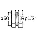 Geberit FlowFit Abpressstopfen, für Rohrende 50 mm Bild 3