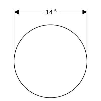 Geberit Vergrösserungsspiegel rund d:14,5 cm Bild 2