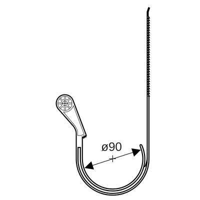 Geberit Rohrschelle, für Abwasserleitung, DN 90 Bild 2