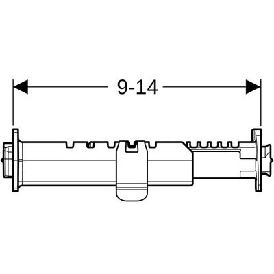 Geberit Verbindungsstück, 30 x 30 mm Bild 2