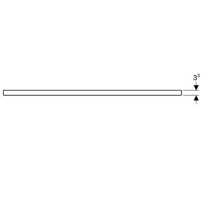Geberit Griff, B:120 cm lava, Farbe braun Bild 3