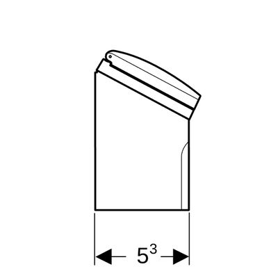 Geberit Steckdosenelement, Farbe grau Bild 3