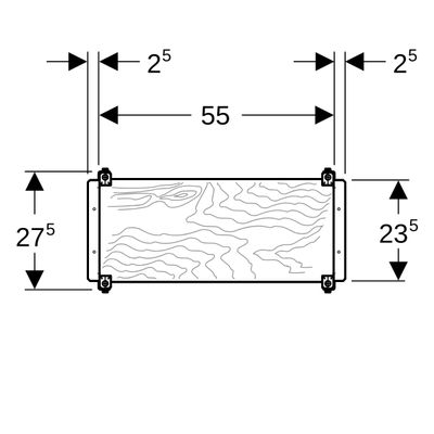 Geberit System-Montageplatte UP-Universal Bild 2