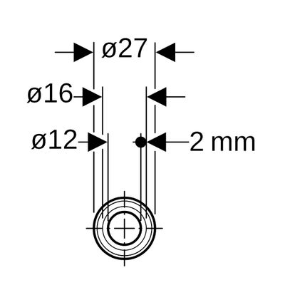 Geberit Systemrohr PB Flow-/PushFit im Schutzrohr, im Ring je 50 m, 16 x 2,0 mm Bild 2