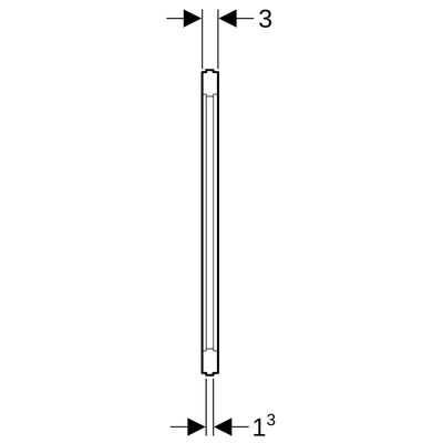 Geberit Montageplatte, für Griff- und Haltesysteme, 57 x 30 x 3 cm aus Baufunierholz Bild 3
