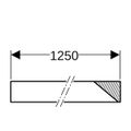 Geberit Mepla Dichtbandage Breite 50 mm, Rolle á 12,5 Meter, 12500 x 50 mm, Farbe Schwarz Matt Bild 2
