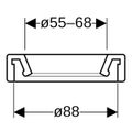 Geberit Manschette d55 Bild 2