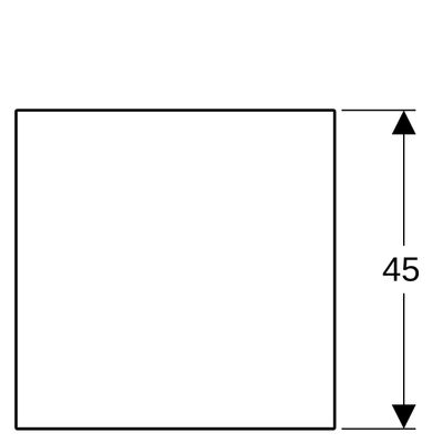Geberit Xeno2 Glasablage 45 x 0,8 x 45 cm Bild 3
