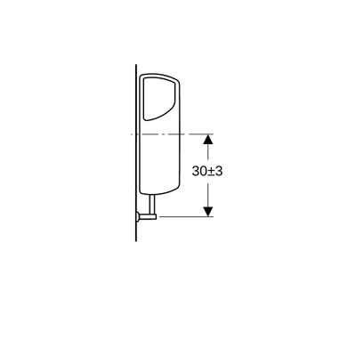 Geberit AP140 Aufputz-Spülkasten Spülstopp-Sp tiefh. WA li / mi/re, 405 x 410 x 138 mm, Farbe bahamabeige Bild 6
