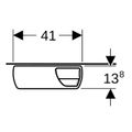 Geberit Spülkasten 6-9L, weiss, Aufputz, halbhochhaengend, z.Drucksp. auswechseln, 405 x 410 x 138 mm, Farbe weiß Bild 6