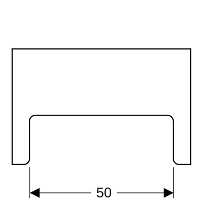 Geberit Renova Comfort Set Einlegeböden 62 x 2 x 40 cm, Farbe weiß Bild 2